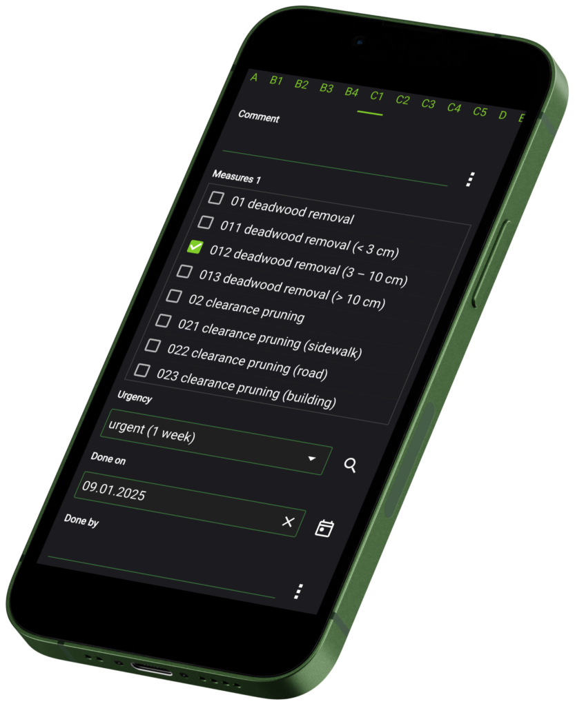 Treesta Baumkataster für QGIS und QField [Digital]