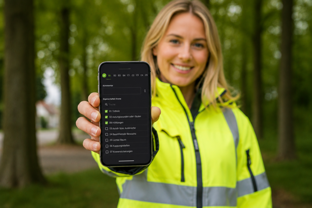 Treesta Baumkataster für QGIS und QField [Digital]